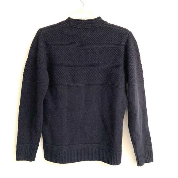 Taylor Stitch Ventana Sweater In Navy Merino Wool XS 36 Unisex NWT - Picture 12 of 15